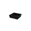 Manne squarre noire 25 x 25 x 7,5 cm