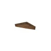 Manne triangle chocolat 50 x 50 x 70 x 10 cm