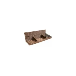 Manne tricase chocolat 60 x 23 x 20 cm
