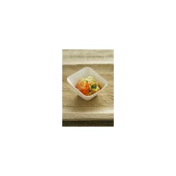 Mini-bol carré bagasse 50 ml - par 50