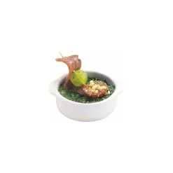 Mini cocotte porcelaine blanche ø 6,5 cm - par 12
