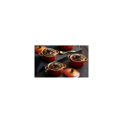 Mini cocotte ronde céramique volcanique ø 10 cm