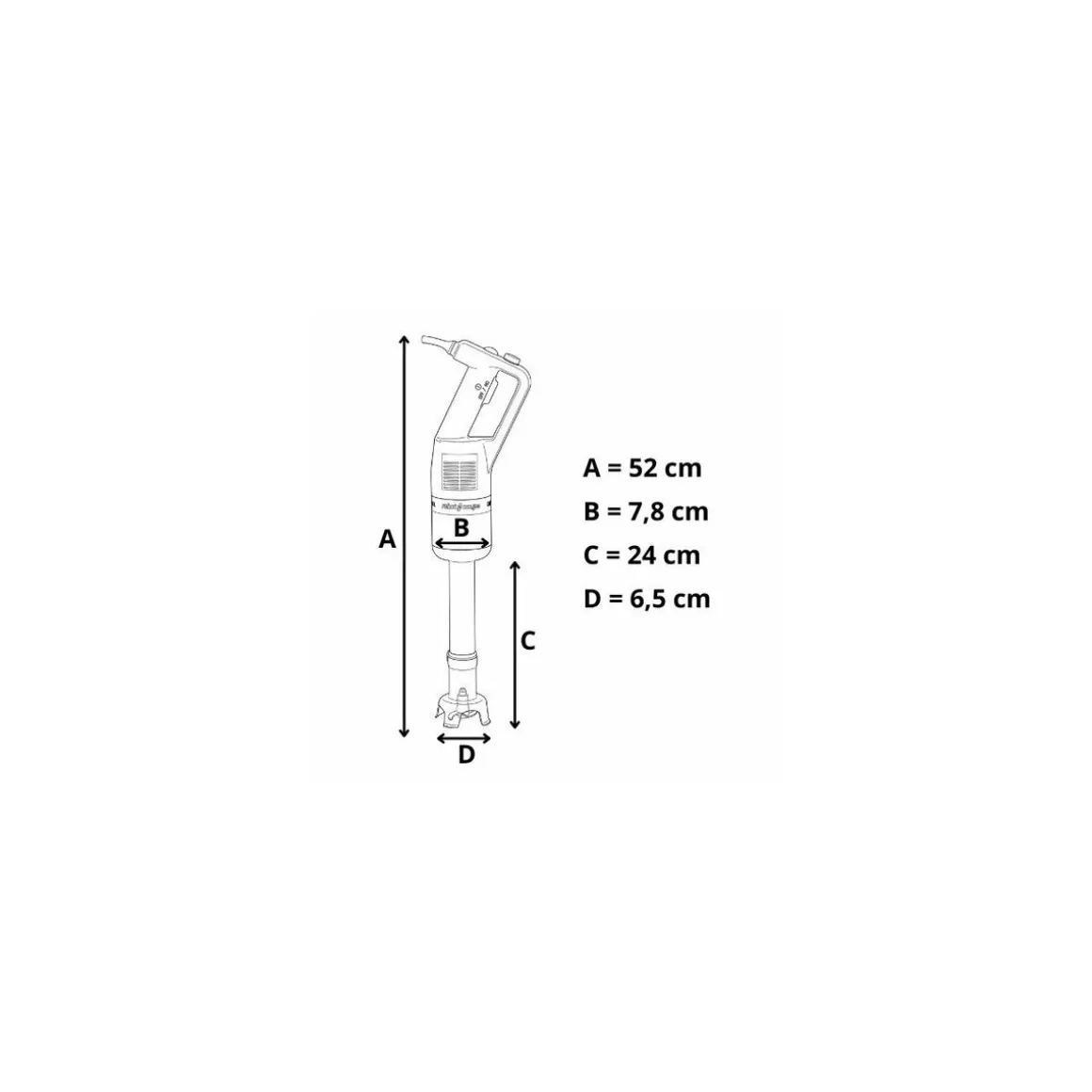 Mixer plongeant mini MP 240 Combi 230V monophasé