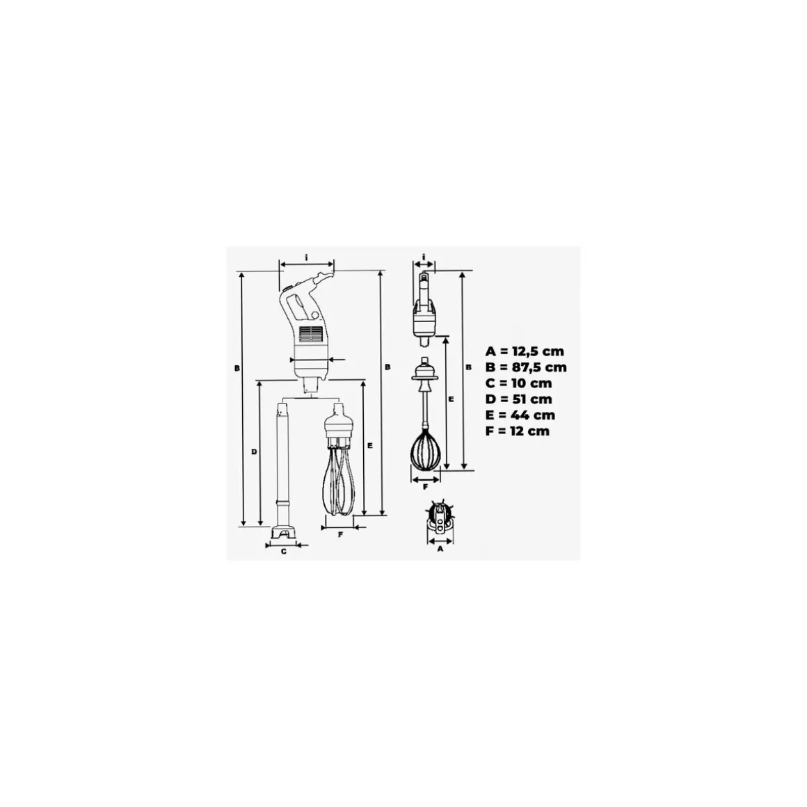 Mixer plongeant MP 450 Combi Ultra 230V monophasé