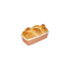 Moule de cuisson carton rectangulaire 16,5 x 6,5 x 4,5 cm - par 30