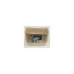 Moule de cuisson rectangulaire papier 19,9 x 7,3 x 6,5 cm - par 25