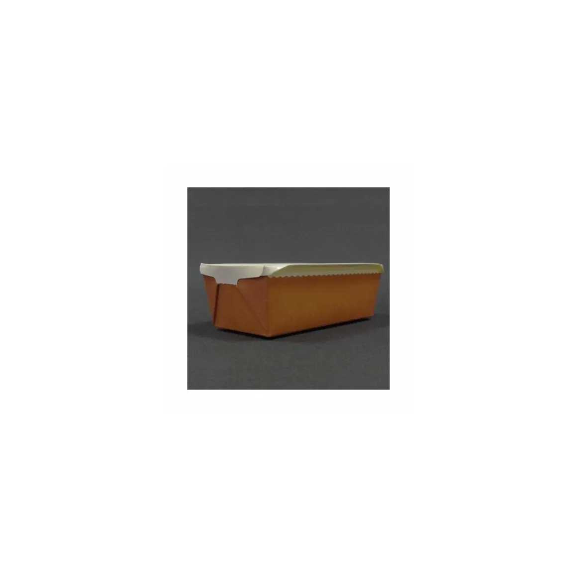 Moule de cuisson rectangulaire bord renforcés 20 x 8,2 x 7 cm - par 40