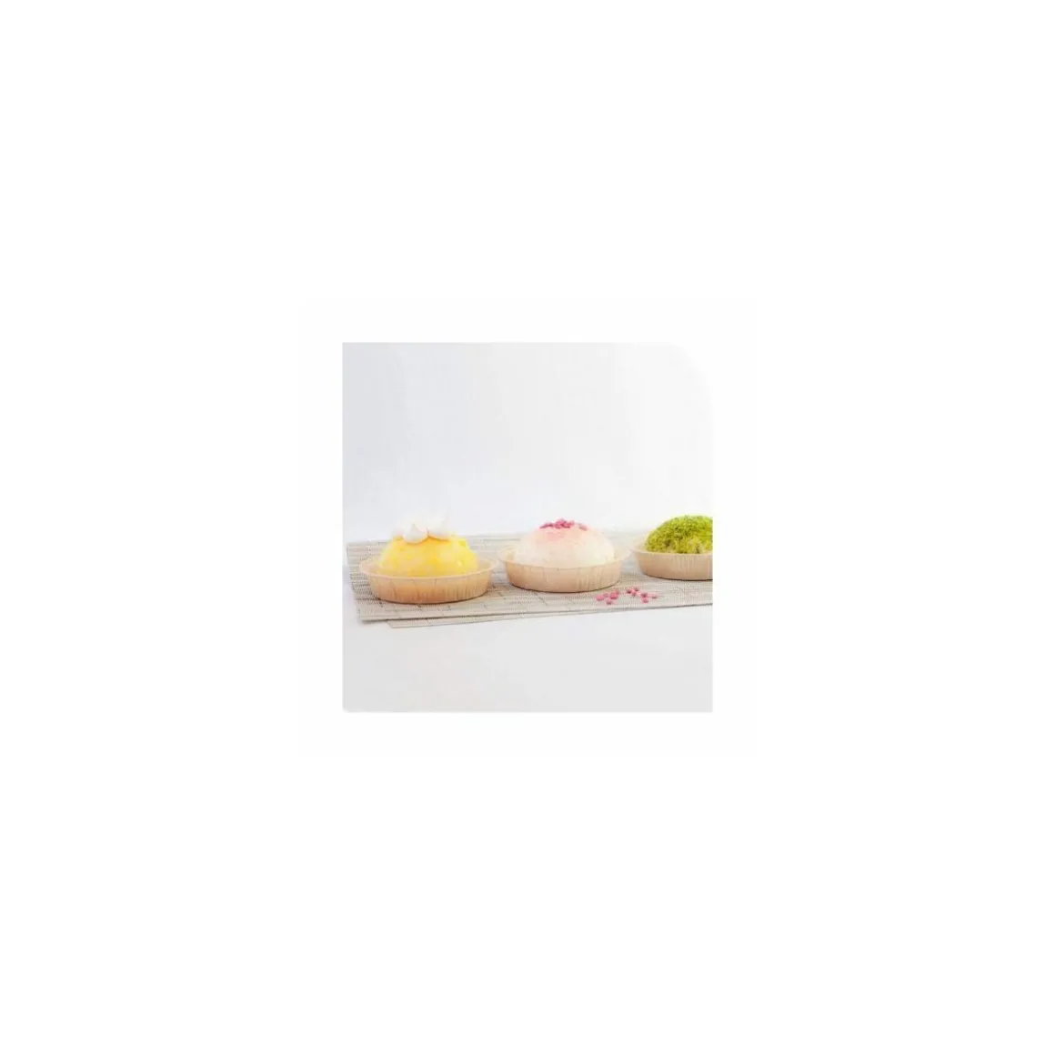 Moule de cuisson rond papier 13,8 x 2,1 cm - par 50