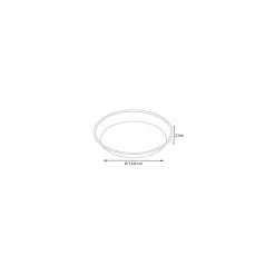 Moule de cuisson rond papier 13,8 x 2,1 cm - par 50