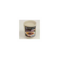 Moule de cuisson rond papier 10,9 x 2,1 cm - par 50
