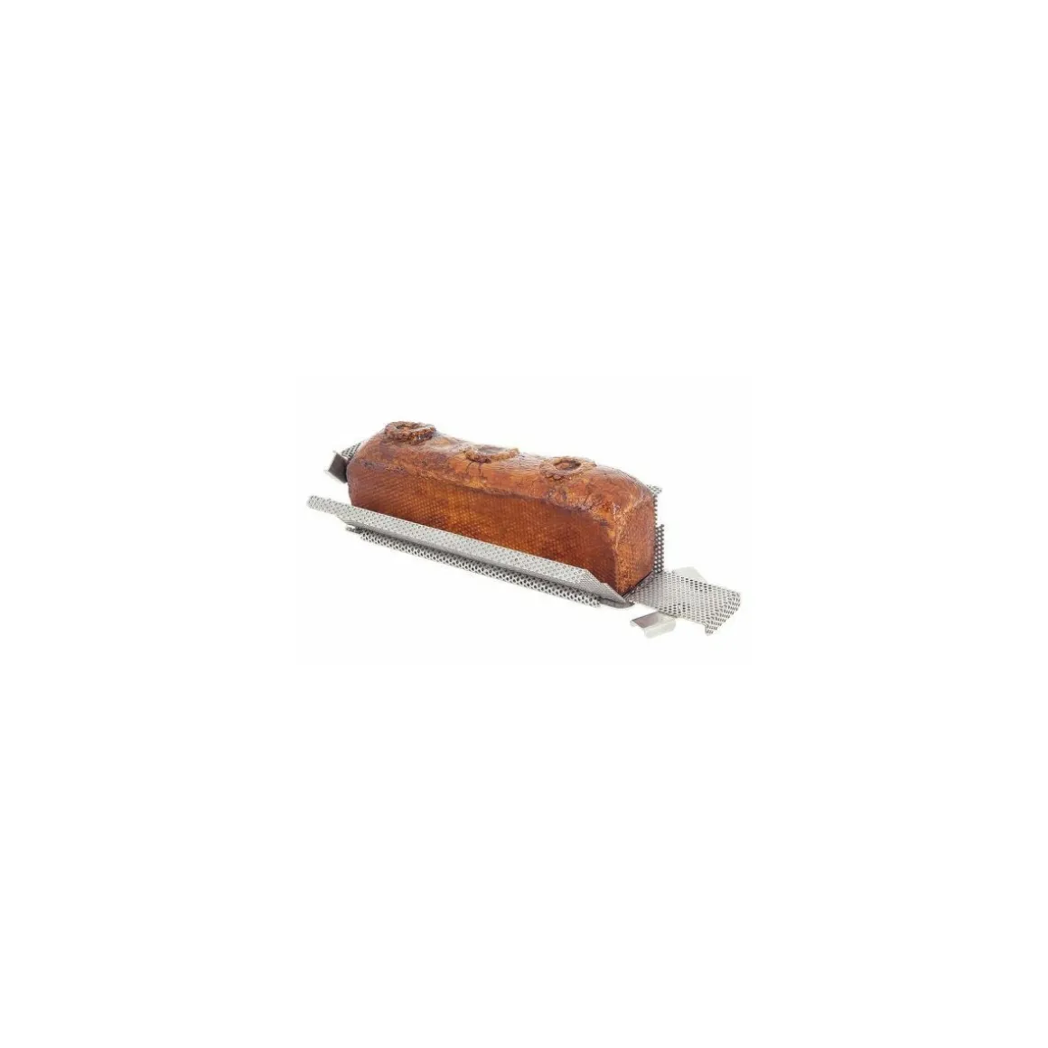 Moule perforé pliant Geoforme inox 35 x 7 x 7,5 cm