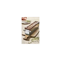 Moule perforé pliant Geoforme inox 48 x 9 x 8,5 cm