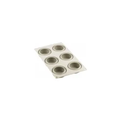 Moule Silikomart 3D mini dot 6 empreintes ø 7 cm H. 3 cm
