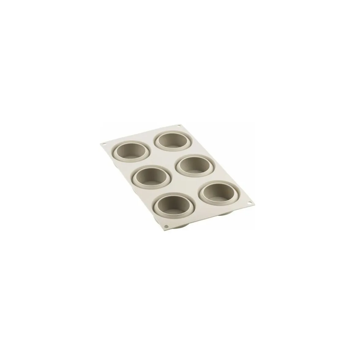 Moule Silikomart 3D mini dot 6 empreintes ø 7 cm H. 3 cm