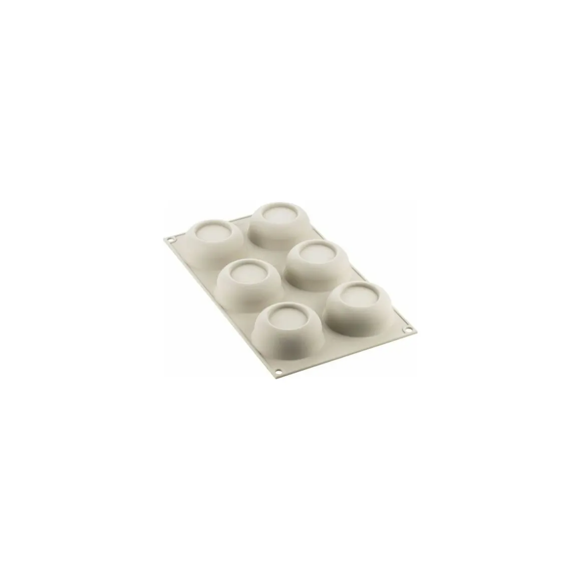 Moule Silikomart 3D mini dot 6 empreintes ø 7 cm H. 3 cm