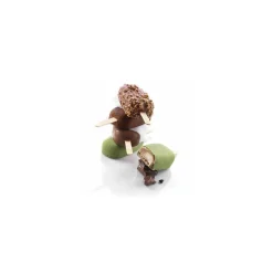 Moule Silikomart 4 mini glaces classic 7,3 x 3,8 x 2,5 cm