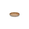Moule à tarte inox perforé et feuille cuisson 28 cm