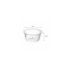 Moule timbale PET cristal 35 x 80 mm - par 100