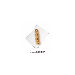 Mousseline blanche 30 g/m² format 33 x 50 cm - par 10 kg
