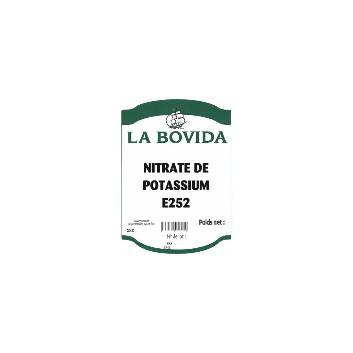 Nitrate de potassium E252 - par 2 kg