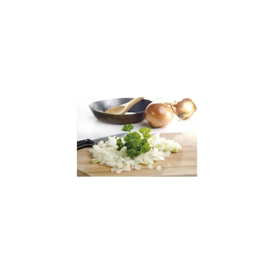 Oignons blancs en lanières - par 1 kg