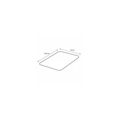 Opercule Alu/carton pour barquette BO 890 - par 100