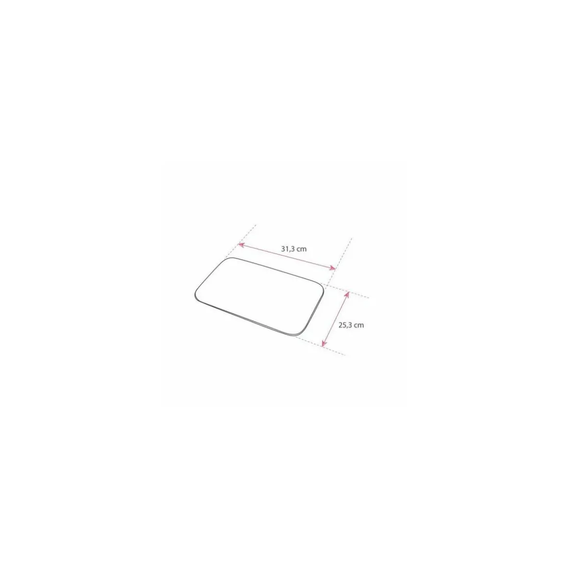 Opercule aluminium/carton pour barquette PG 3500 RIS - par 100