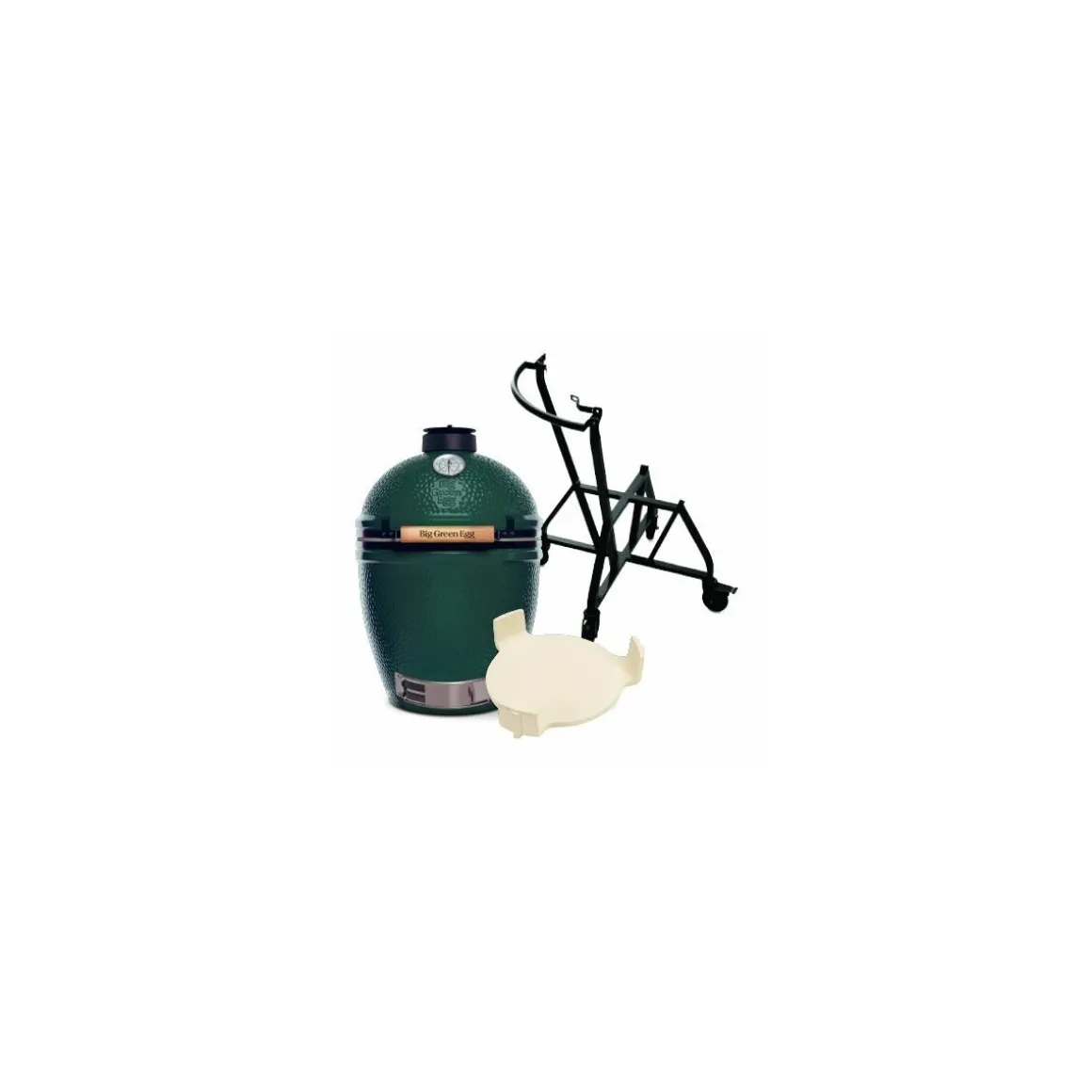 Pack barbecue Big Green Egg Large - Chariot + conveggtor + EGG