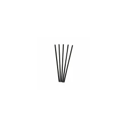 Paille papier noire Ø 0,6 x 20 cm - par 250