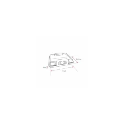 Panier chaud kraft brun 750 ml avec couvercle - par 150