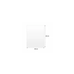 Papier cuisson silicone 2 faces 39 g 60 x 40 cm - par 500