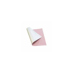 Papier duplex vichy rose 60 g/m² feuilles 40 x 33 cm - par 10 kg