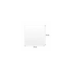 Papier duplex vichy rose 60 g/m² feuilles 33 x 33 cm - par 10 kg