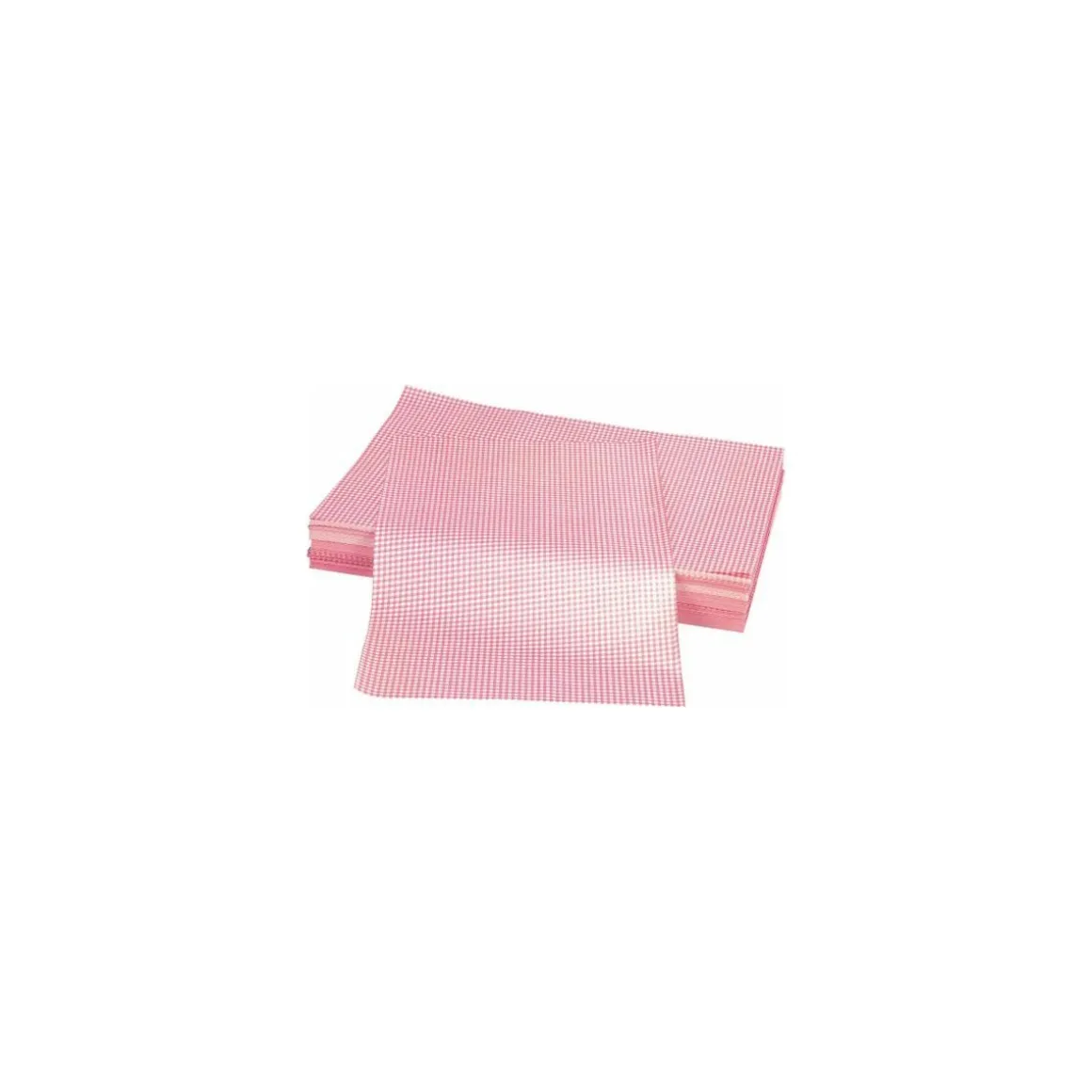 Papier duplex vichy rose 60 g/m² feuilles 33 x 25 cm - par 10 kg