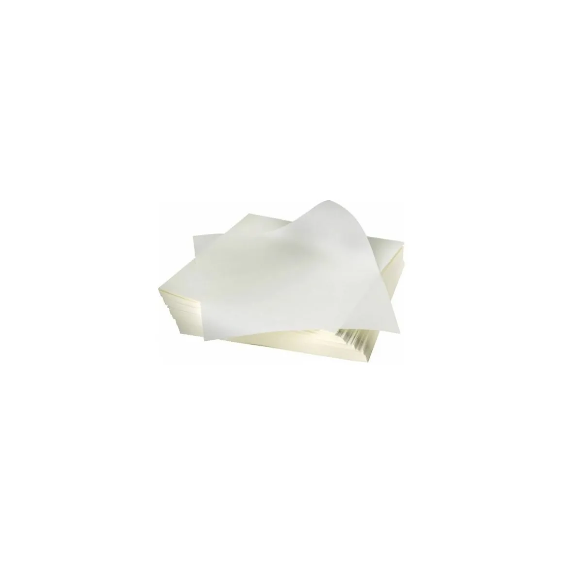Papier ingraissable blanc 45 g/m² feuilles 100 x 65 cm - par 10 kg