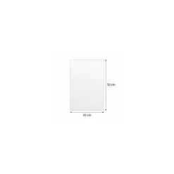 Papier paraffiné 1 face blanc 55 g/m² feuilles 50 x 35 cm - par 10 kg