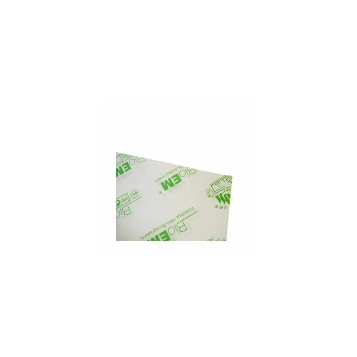 Papier paraffiné végétal "Bio EM" 60 g/m² feuilles 50 x 32 cm - par 15 kg