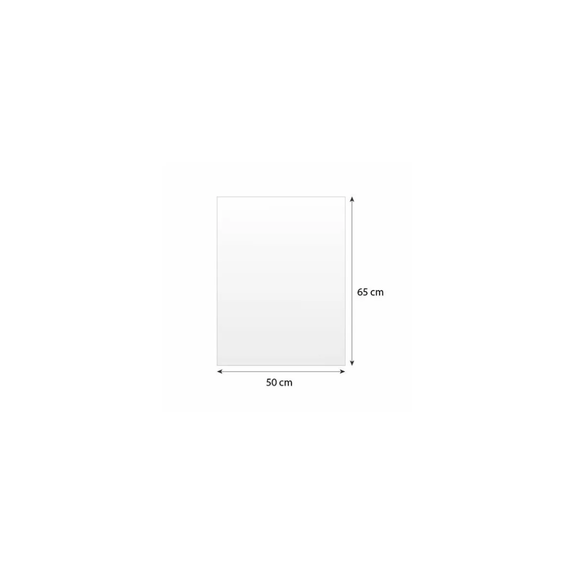 Papier thermoscellable "Origine France" 60 g/m² feuilles 65 x 50 cm - par 10 kg