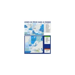 Pastille adhésive pour tableau zone de peche - par 432