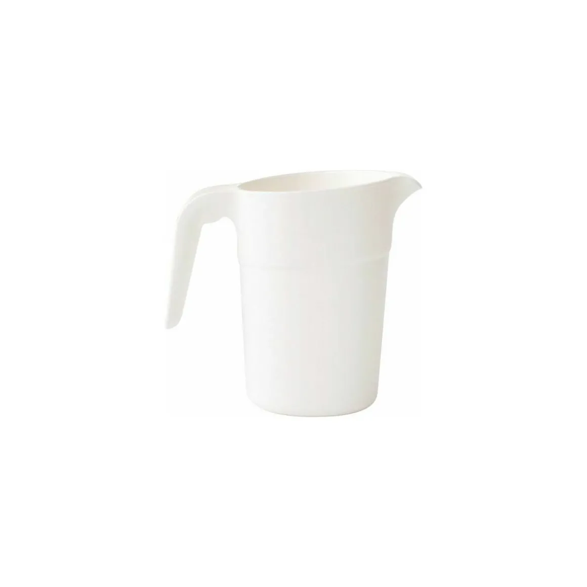 Pichet PP blanc transparent 1 L - par 6