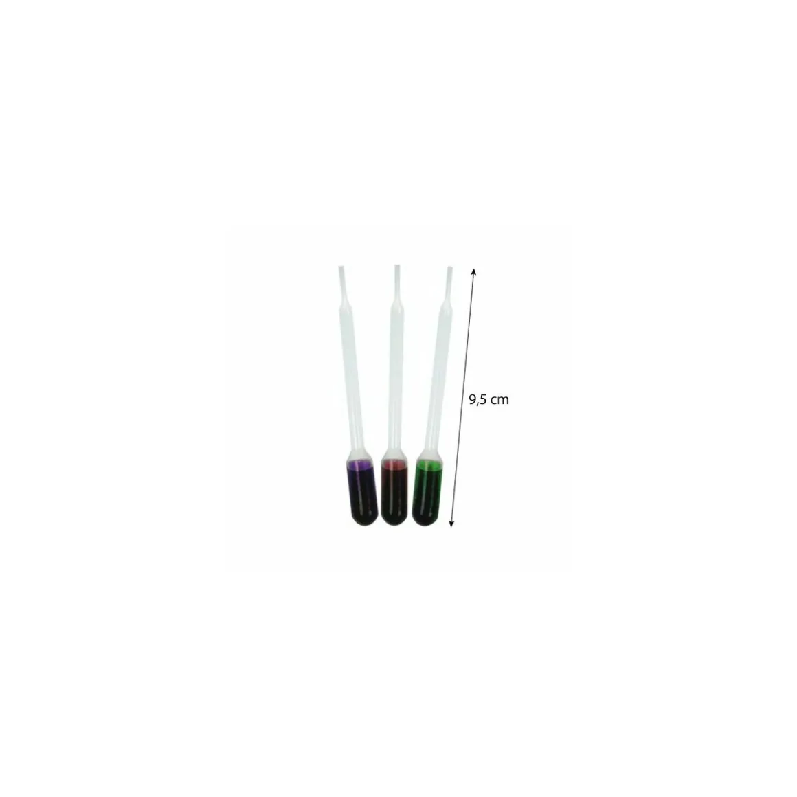 Pipette en PEBD 9,5 cm - par 100
