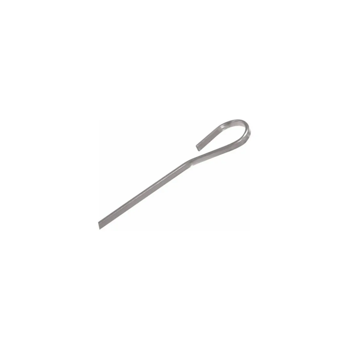 Pique à brochette plate inox 20 cm - par 200