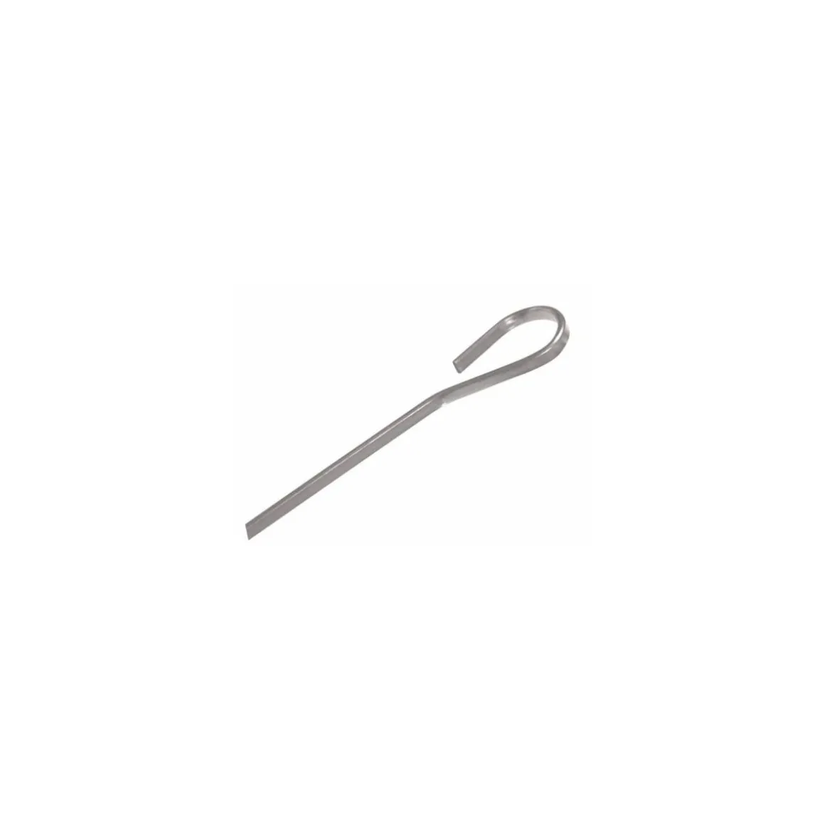 Pique à brochette plate inox 25 cm - par 200