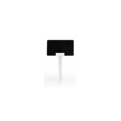 Pique large blanc 10 cm pour étiquette Edikio - par 25