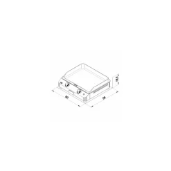 Plancha gaz Fusion 60