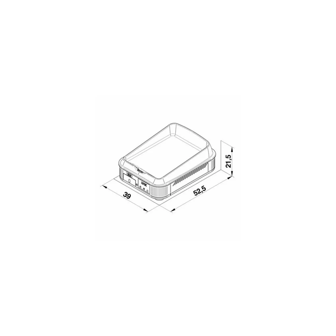 Plancha électrique Enosign 40