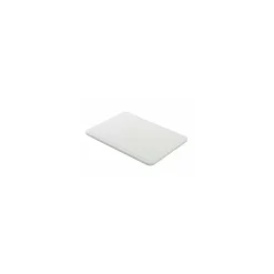 Planche à découper avec rigole blanche 55 x 35 x 2 cm