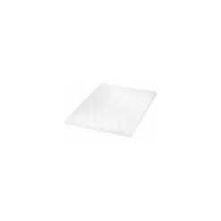 Planche de découpe PEHD blanc avec pieds 60 x 40 x 2 cm