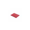 Planche de découpe PEHD rouge 40 x 30 x 2 cm