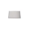 Plaque aluminium bords droits 40 x 30 cm